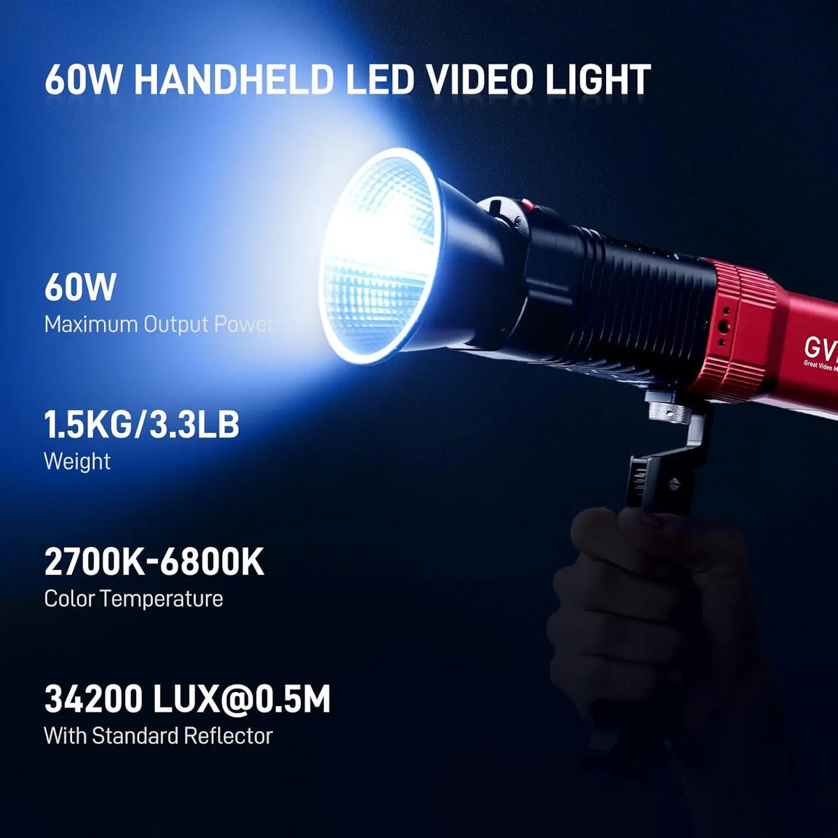 GlowMax 300W Light for Video Shoots