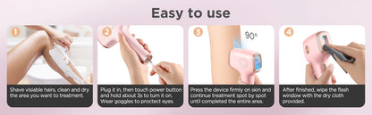 Painless Hair Removal Device