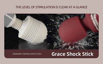 Luxury Silicone Wand Vibrator