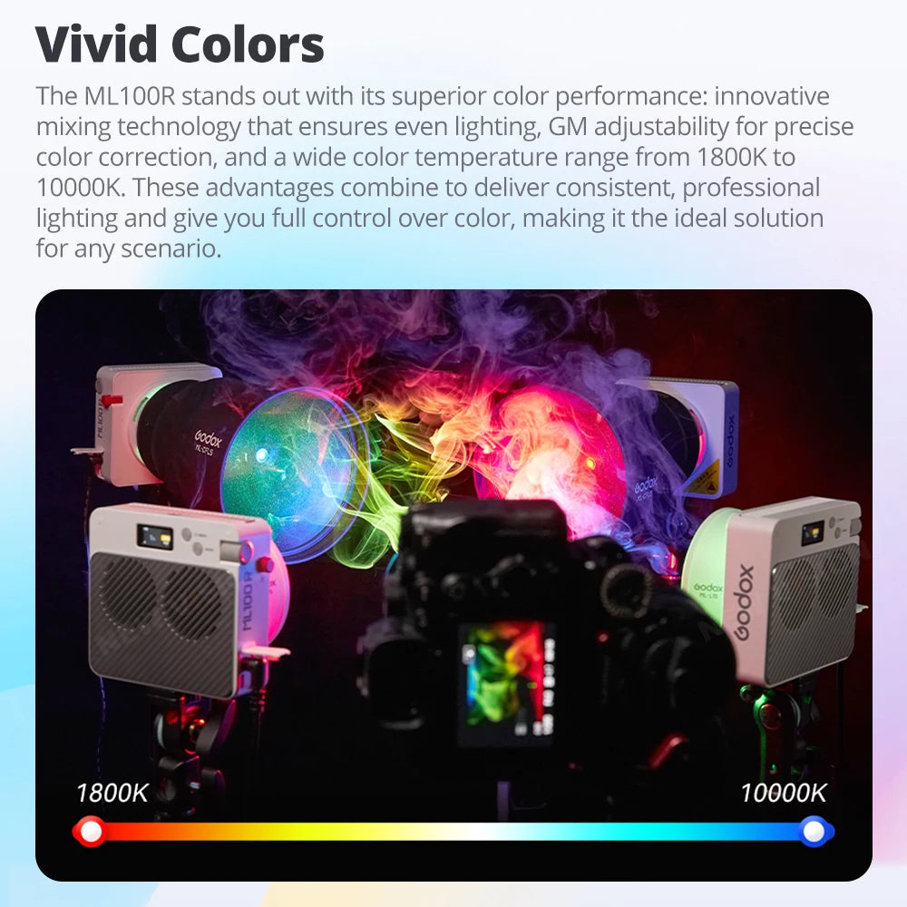 Professional Live streaming LED light