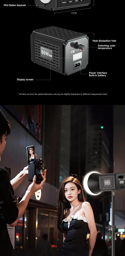 Pro Creators Handheld COB LED Light