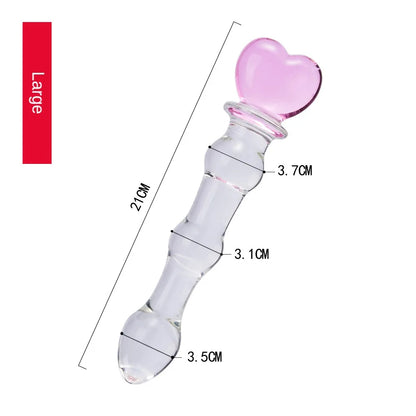 High-Quality Crystal Glass Wand