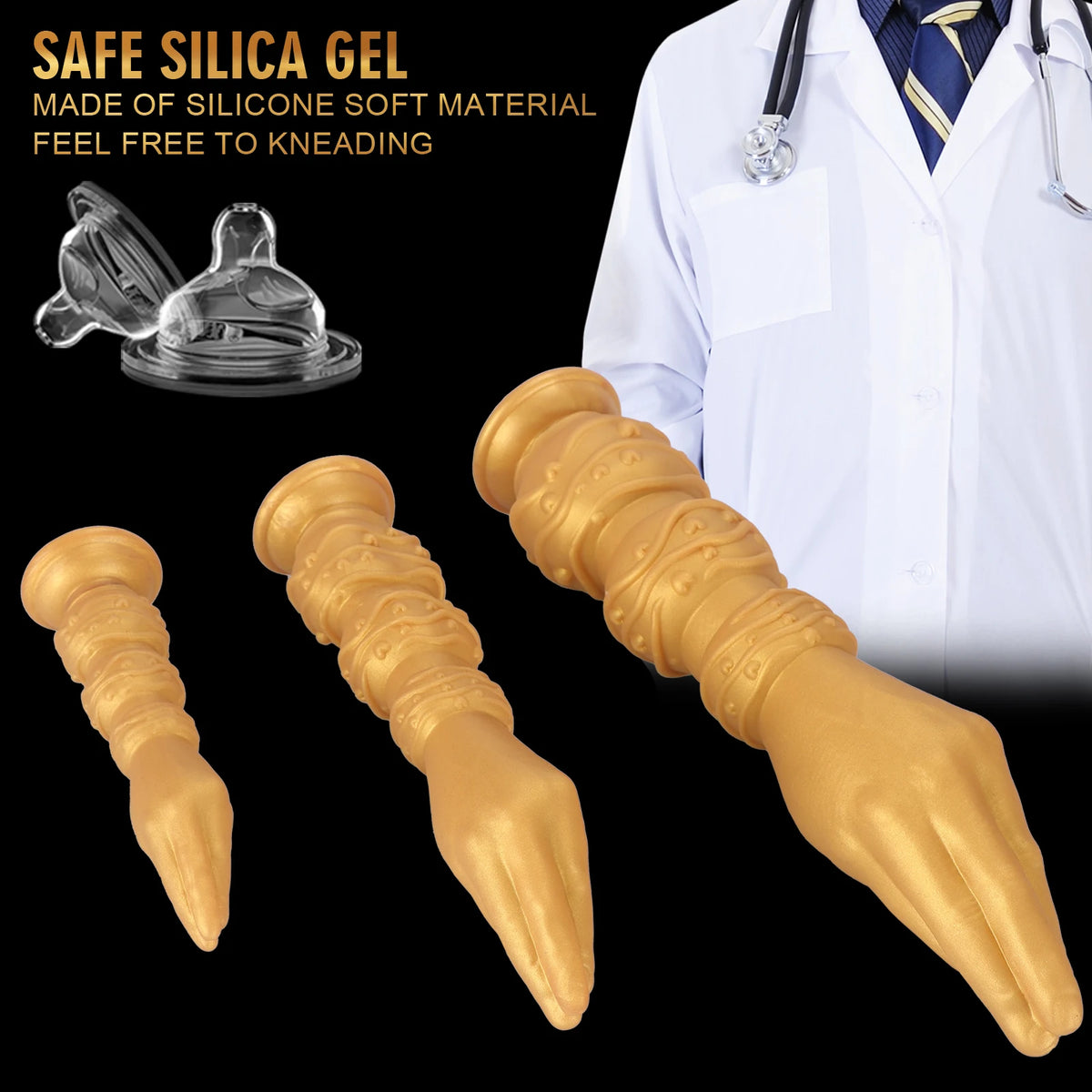 Hand Design Silicone Toy