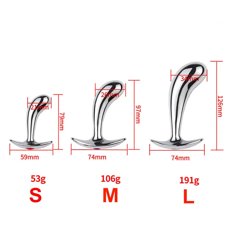 Premium Metal Crystal Plug Set
