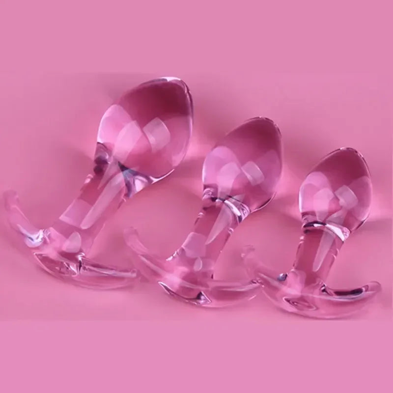 Stylish Style Crystal Glass Plug