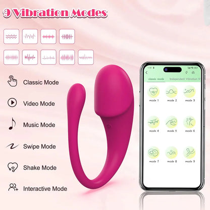 2-in-1 Dual G-Spot Clitoral Stimulator — 10 Modes 4 Colours