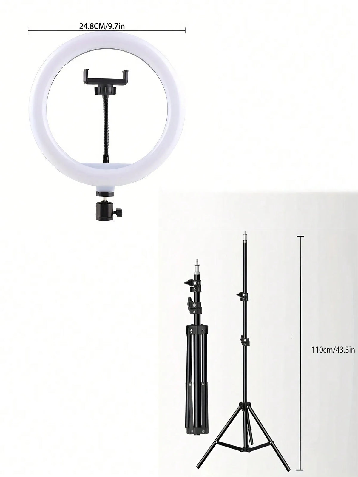 O-Clamp Mount Ring Light