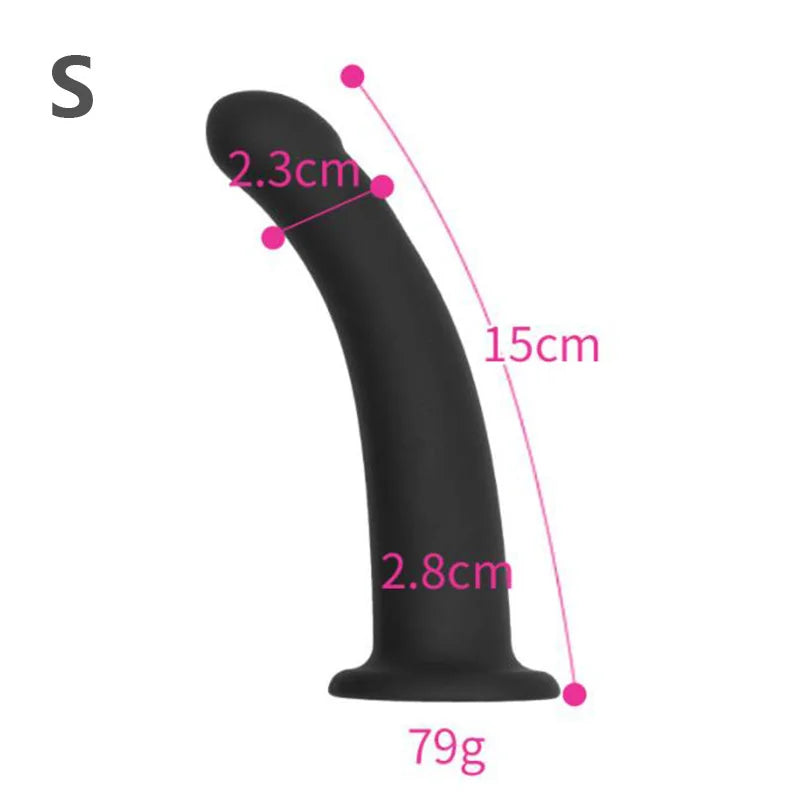 Unisex Silicone Anal Dilator — Progressive 5 Sizes
