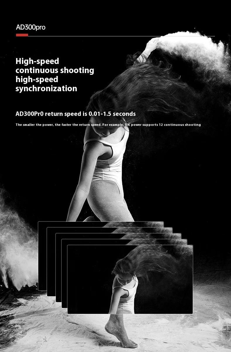 Daylight 5600K Studio Flash