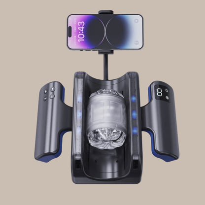 LCD Thrusting Stroker Machine with Phone Stand