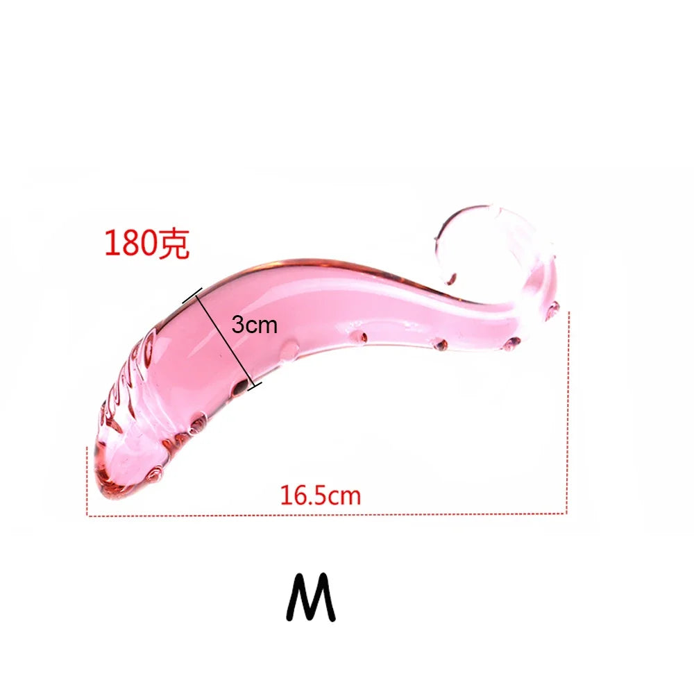 High-Quality Adult Glass Plugs Set