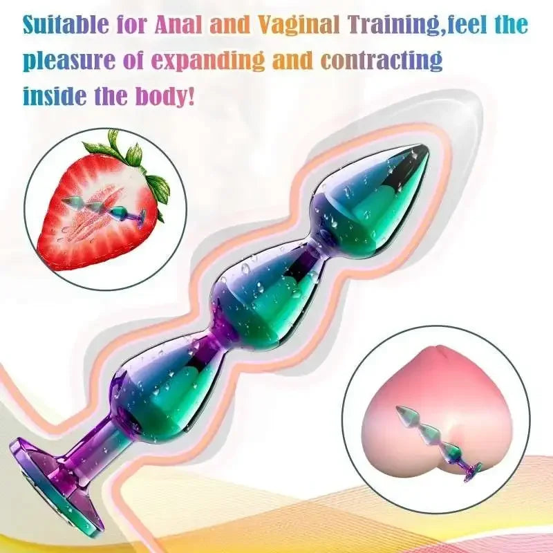 Metal Beads Body Plug