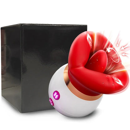 Rose Mouth-Shaped Vibrator Clitoral