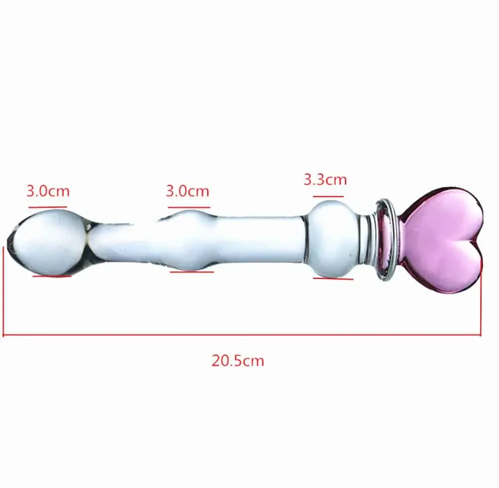 High-Quality Adult Glass Plugs Set