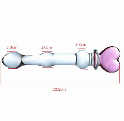 High-Quality Adult Glass Plugs Set