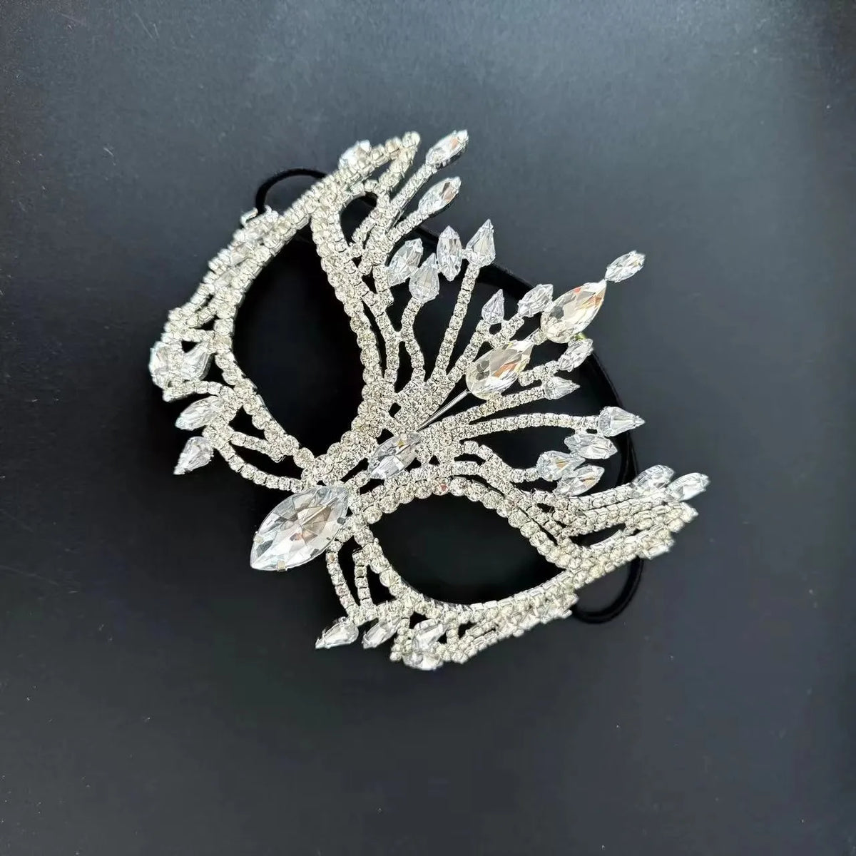 High Quality Rhinestones Mask