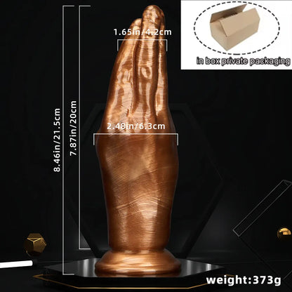 Premium Soft Rubber Hand Dildo