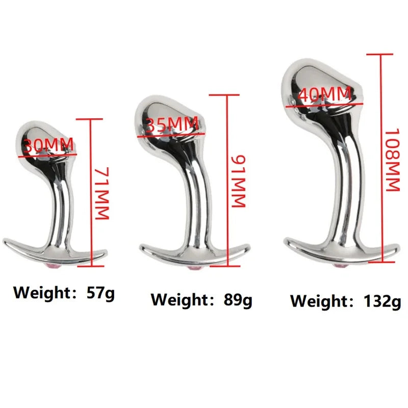 Romantic Play Metal Butt Plugs