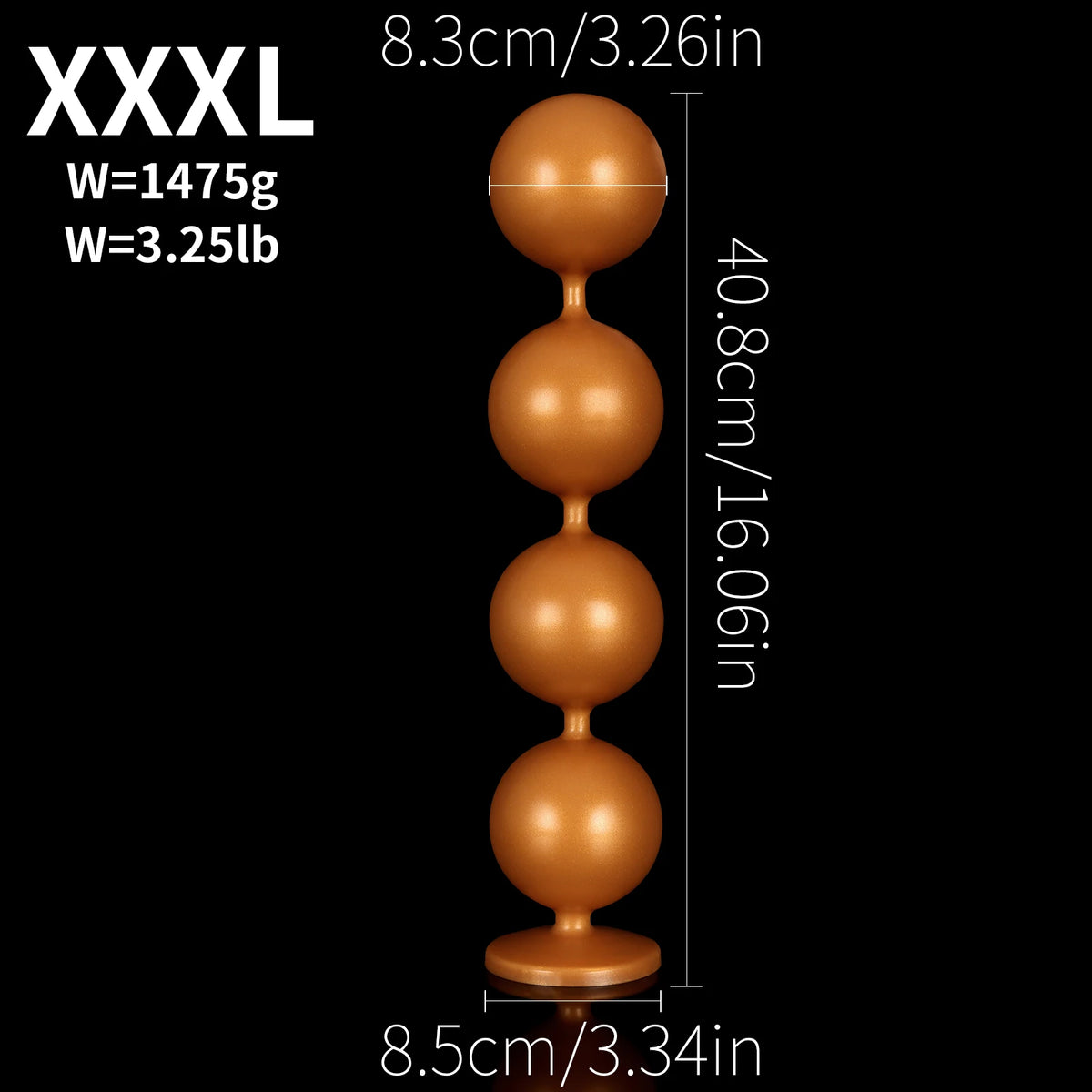 Safe & Hygienic Silicone Anal Toy