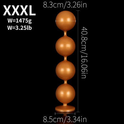 Safe & Hygienic Silicone Anal Toy