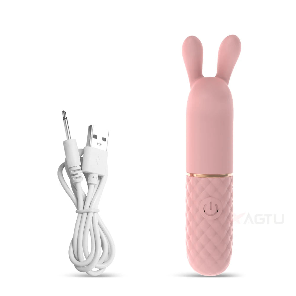 Mini Bullet Vibrator for Women Beginner G-Spot Nipple Clitoris Stimulator 8 Fast Seconds to Orgasm Female Sex Toys for Adults