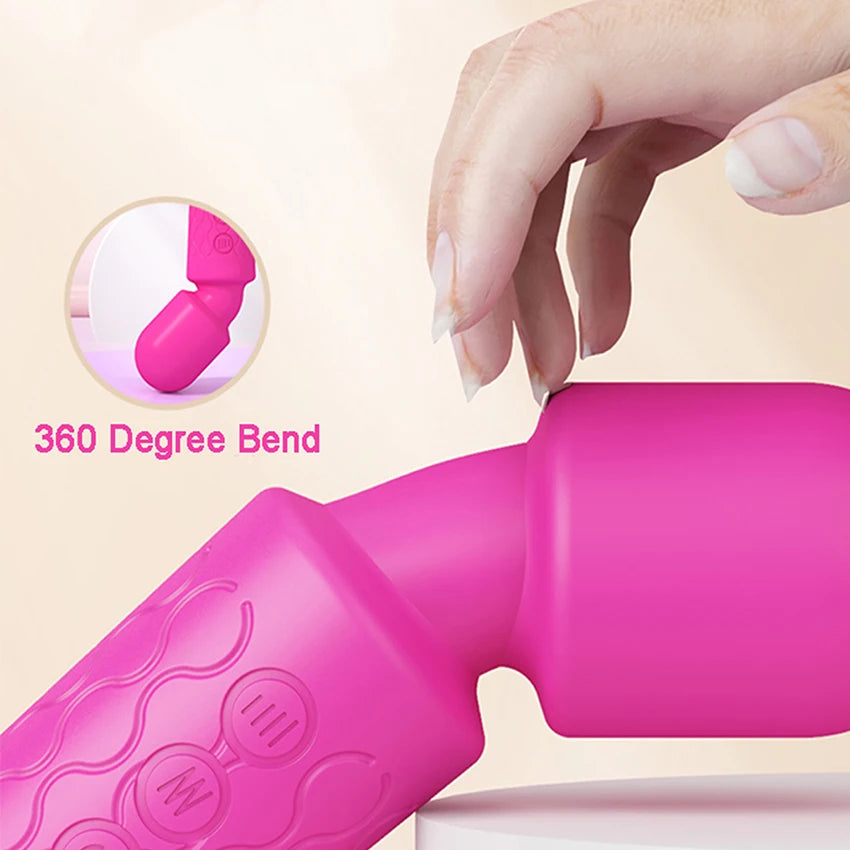 10-Frequency Magic Wand Vibrators