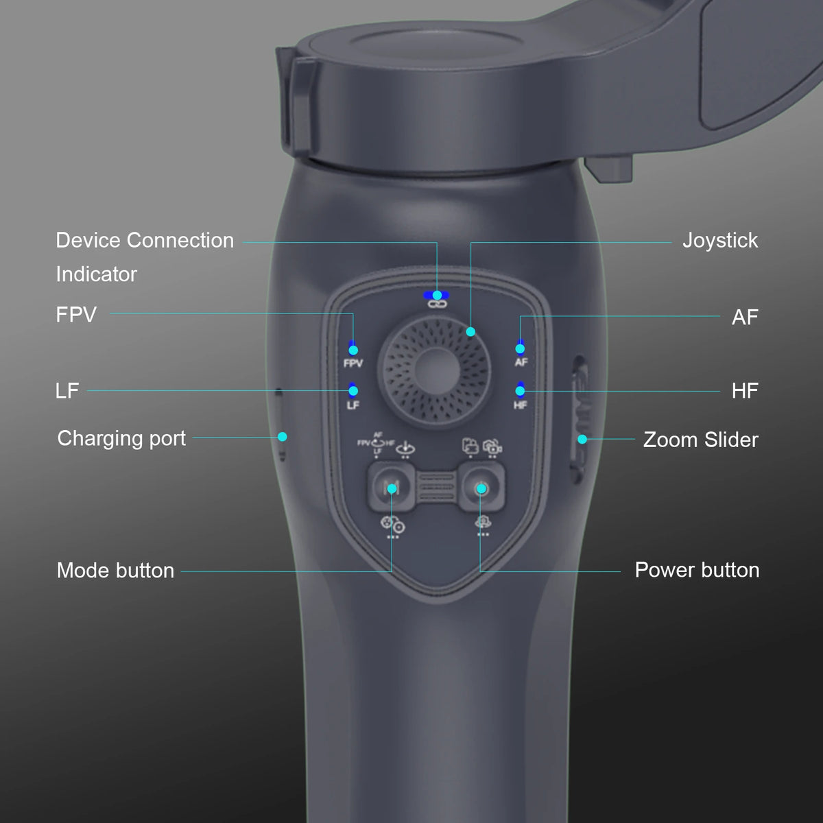 AI Face Tracking Premium Gimbal