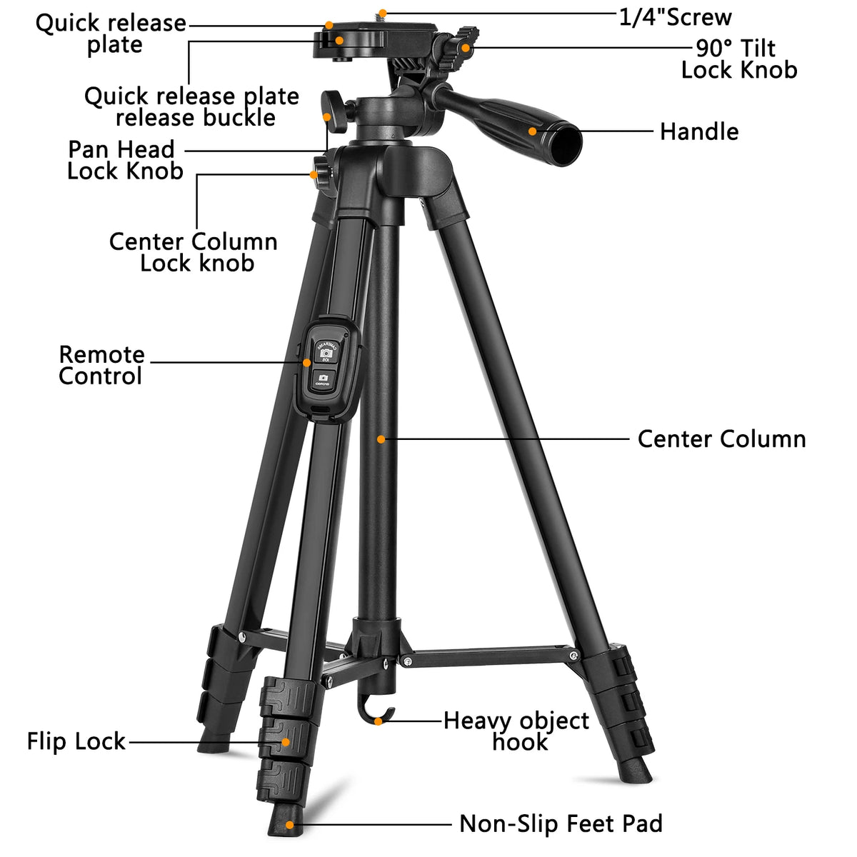 Professional 60" Tripod Stand