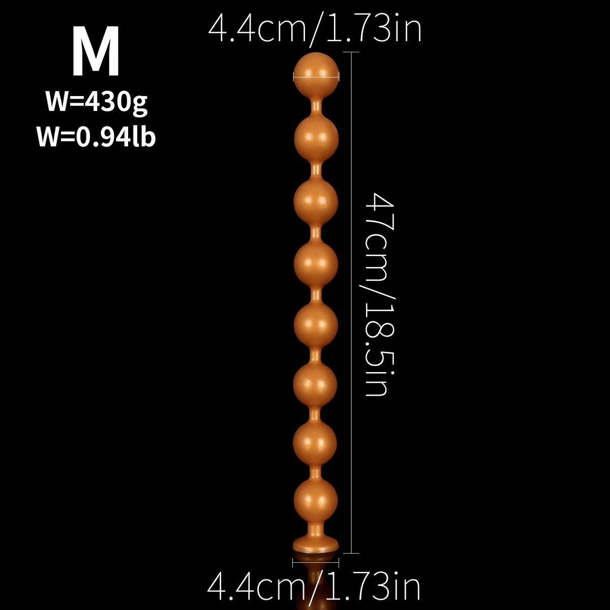 Safe & Hygienic Silicone Anal Toy
