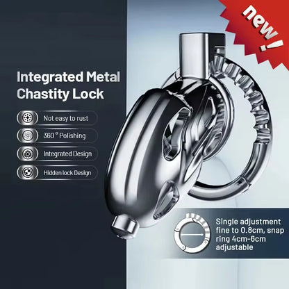 Premium Aluminum Chastity Cage