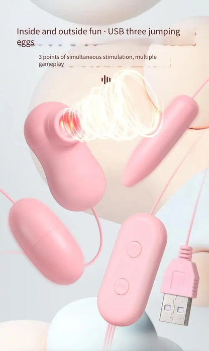 All in One Dual Stimulation Clit Massager Kit