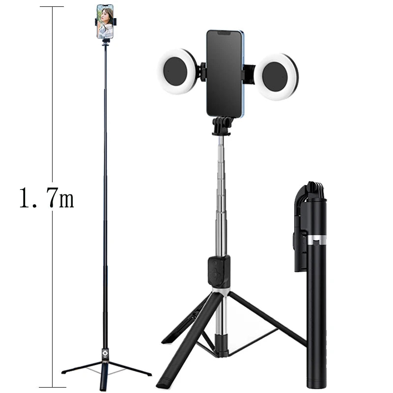 Live Streaming Ring Light Stand Tripod