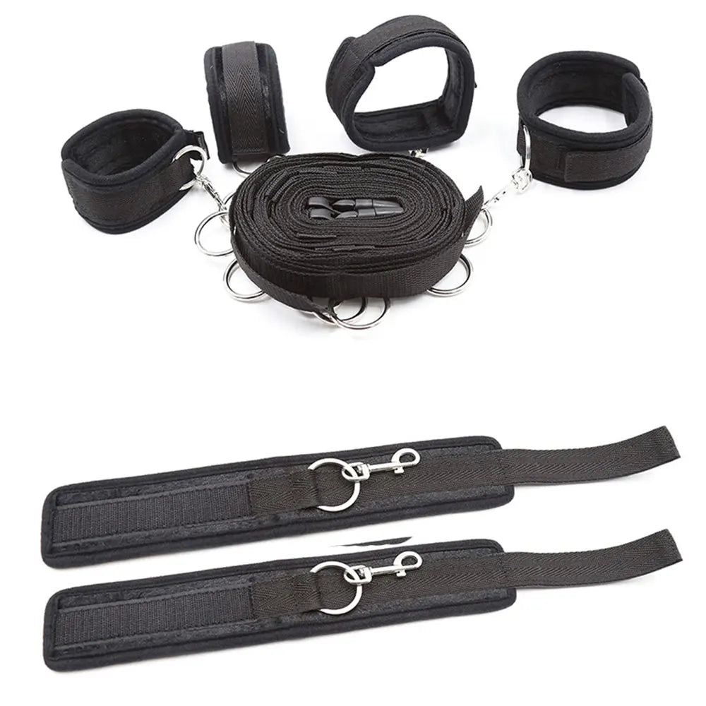 Couples Restraint Play Set – Classic Black Edition