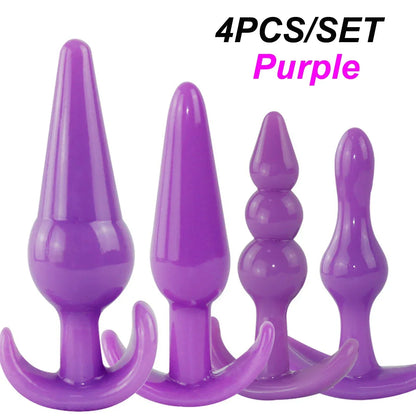 4Pce Medical-Grade Silicone Vaginal Plugs