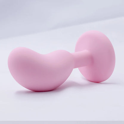 Silicone Anal Plug Anal Dildos Small Pea Shaped Butt Plug Crystal Base Sex Stopper Adult Toys Anal Toys Sex Toys For Woman