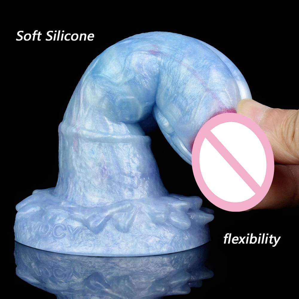 Fantasy Monster Silicone Massager — 4 Sizes M to XXXL