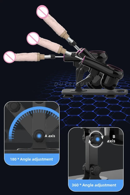 Automatic Machine Gun Dildo Sex Machine