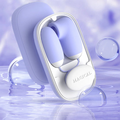 Magical Sucking Vibrating Egg Massager 24 Mode Clitoral Nipple Sucker Stimulator Clit G Spot Private Vibrator Sex Toys for Women