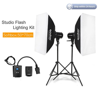 Content Kit with Stands & Light Modifiers