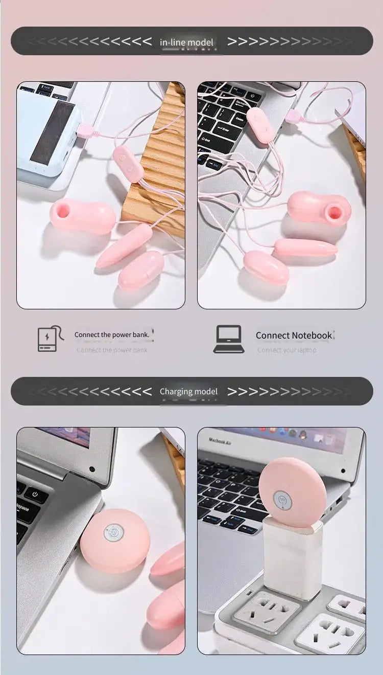 All in One Dual Stimulation Clit Massager Kit