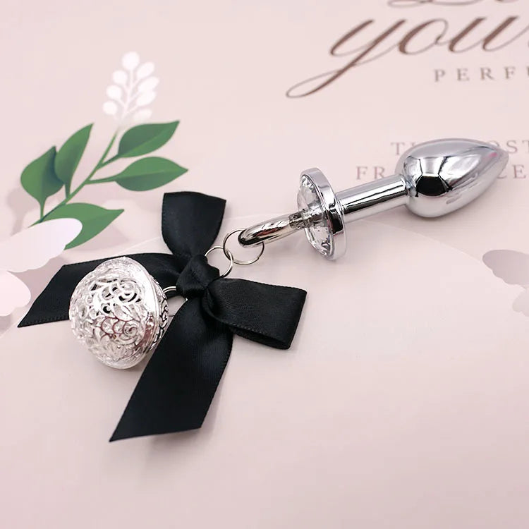 Stainless Steel Bow Bell Plug
