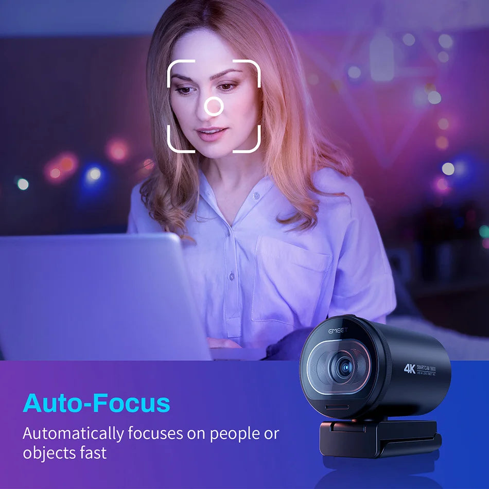4K Ultra HD Streaming Webcam