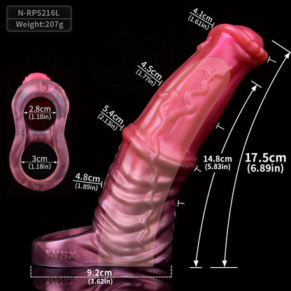 Textured Knot Silicone Sleeve Extender