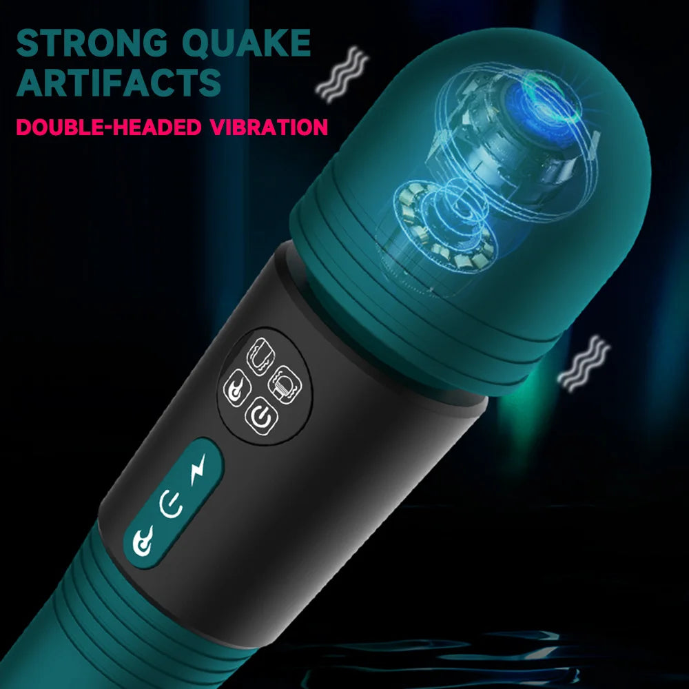 Lay-on Magic Wand Vibrator
