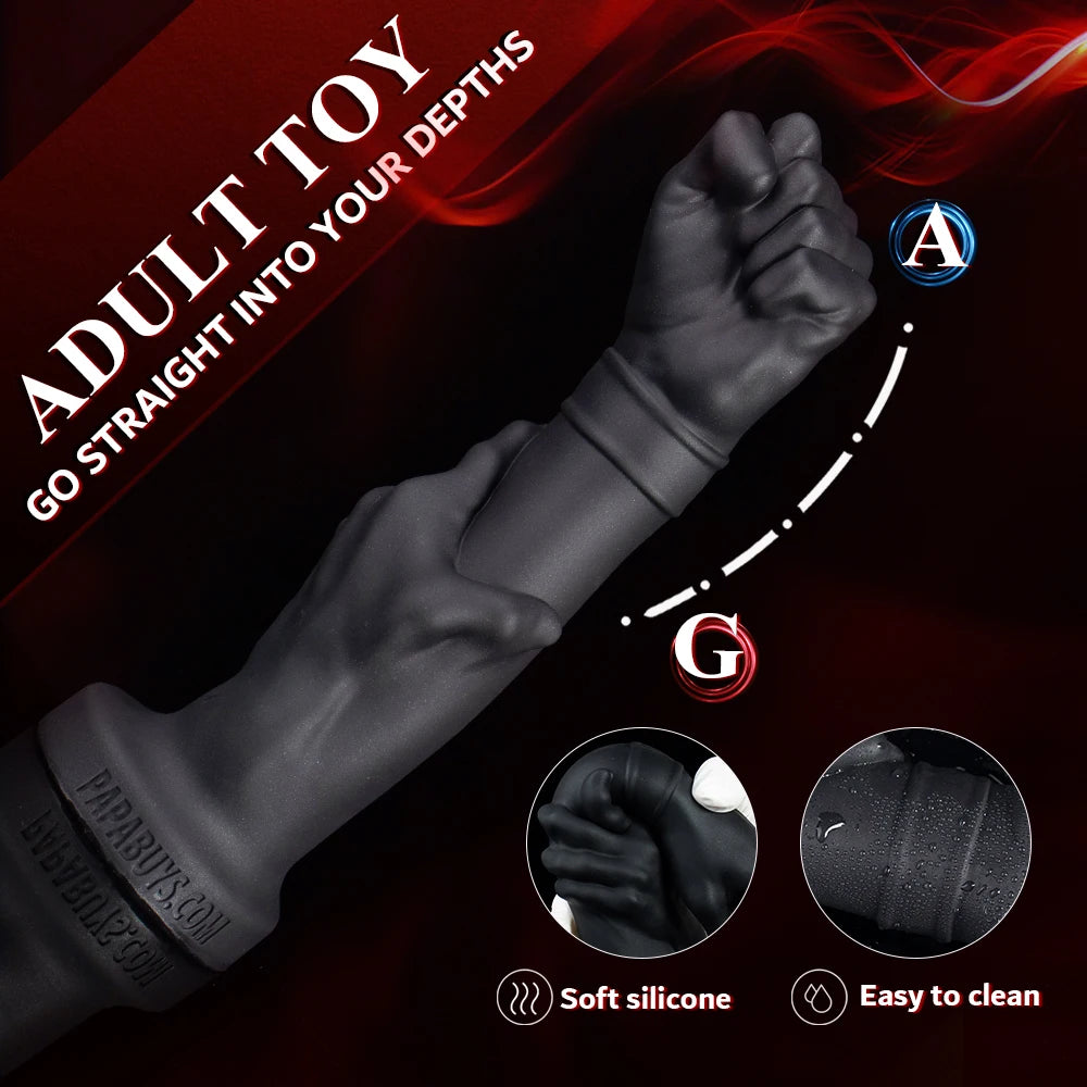 Premium Silicone Huge Arm Dilator
