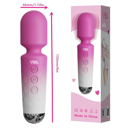Powerful silicone vibrator