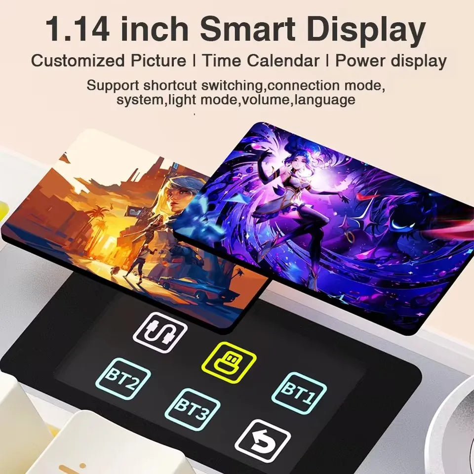 Long Battery Wireless Keyboard 8000mAh