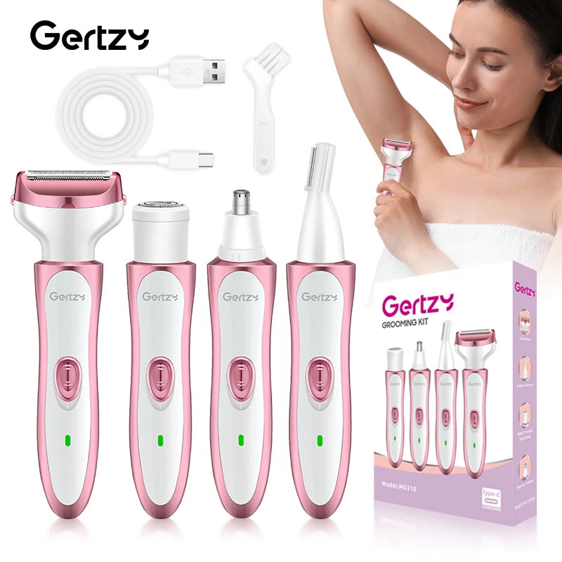 High-Quality 4-in-1 Body Shaver
