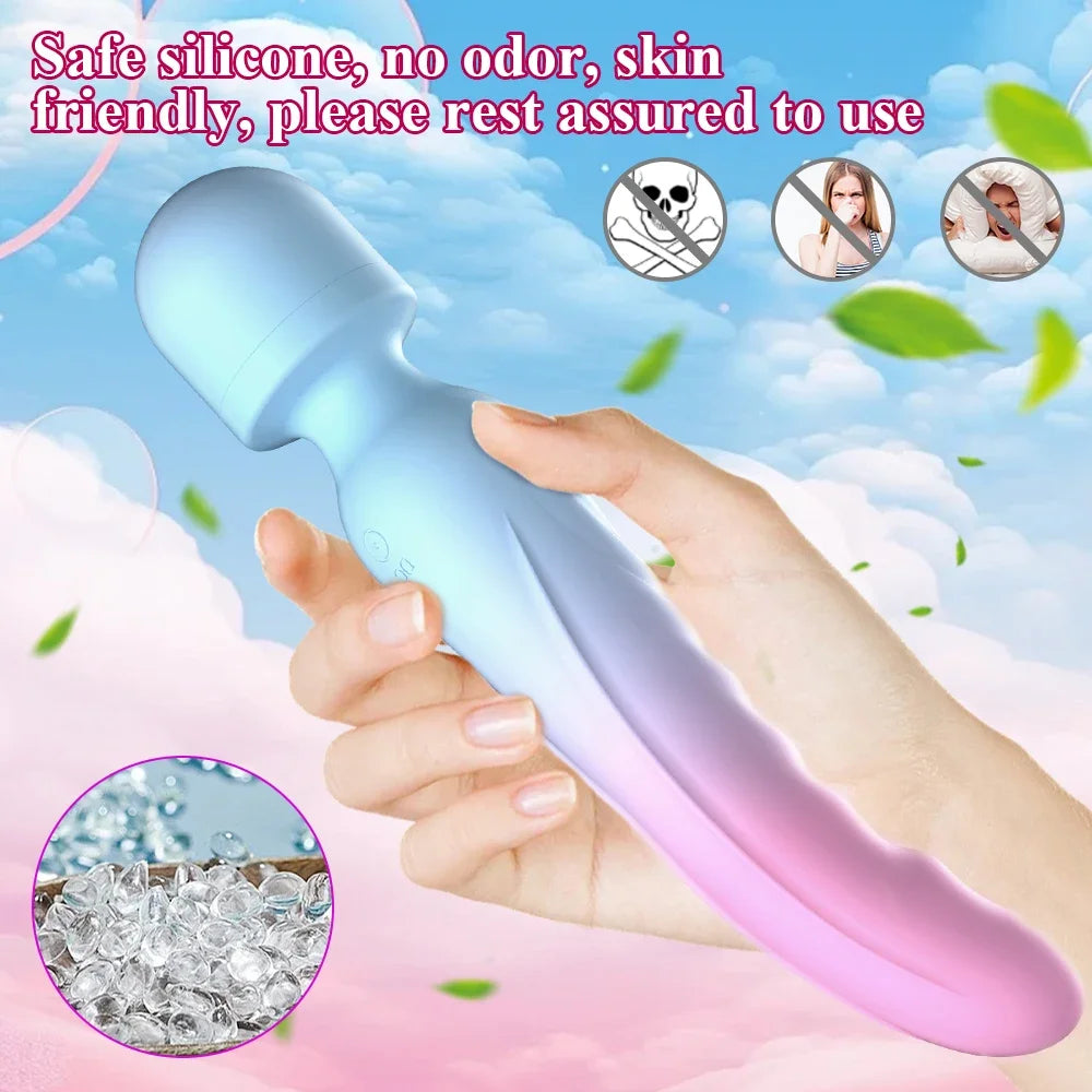 2 in 1 Powerful AV Vibrator