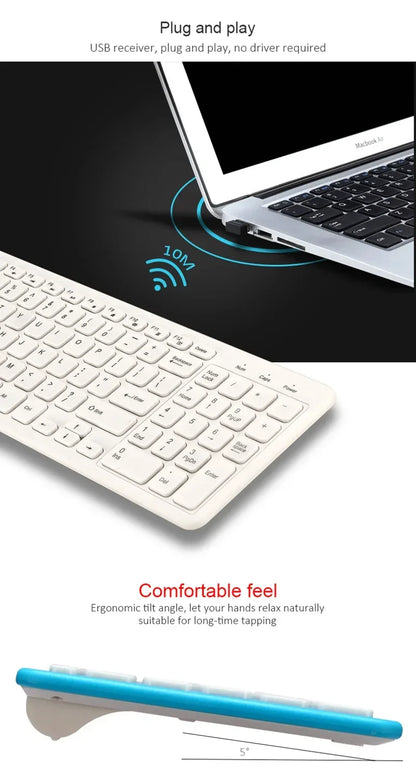 Silent Slim Wireless Keyboard